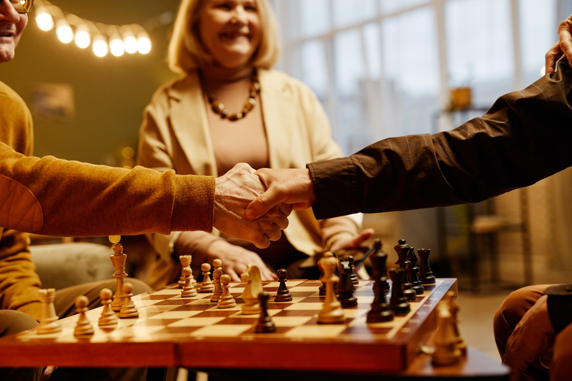 Chess game draw